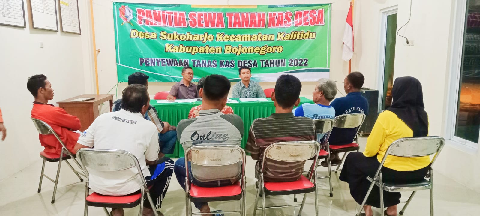 Sewa Tanah Kas Desa Tahun 2022